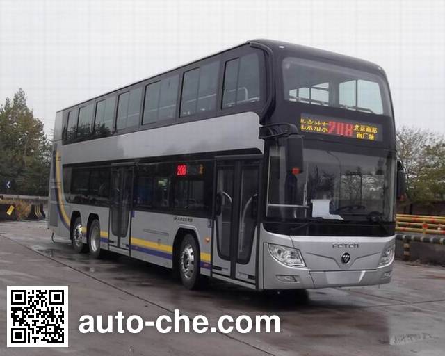 Гибридный двухэтажный городской автобус Foton BJ6128SHEVCA-1