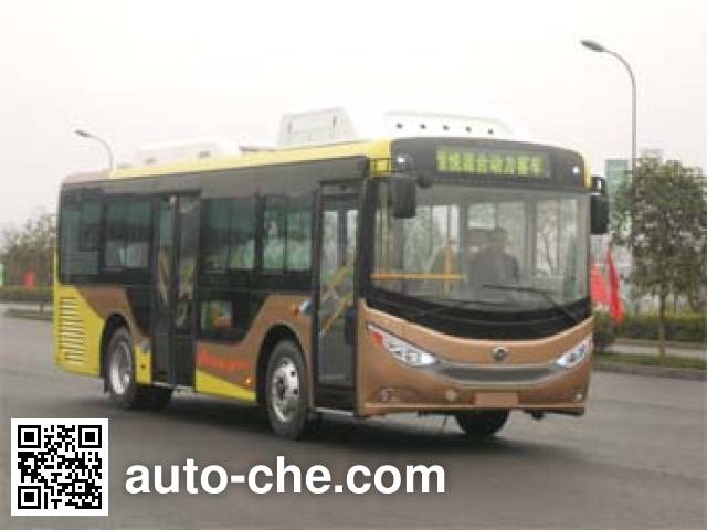 Гибридный городской автобус с подзарядкой от электросети Hengtong Coach CKZ6851HNHEVF5