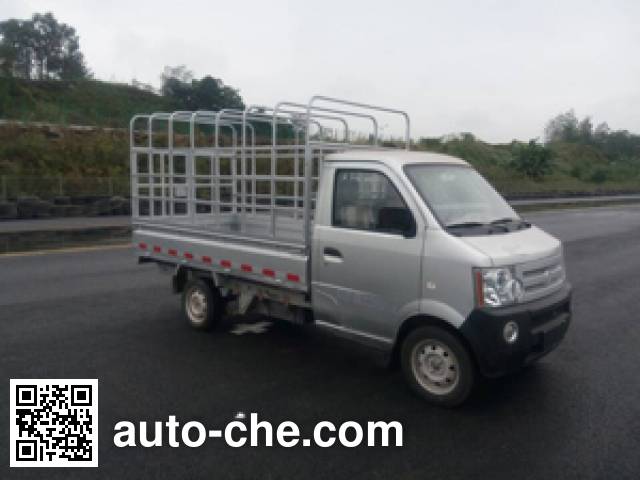 Электрический грузовик с решетчатым тент-каркасом Xuanhu DAT5020CCYEVC