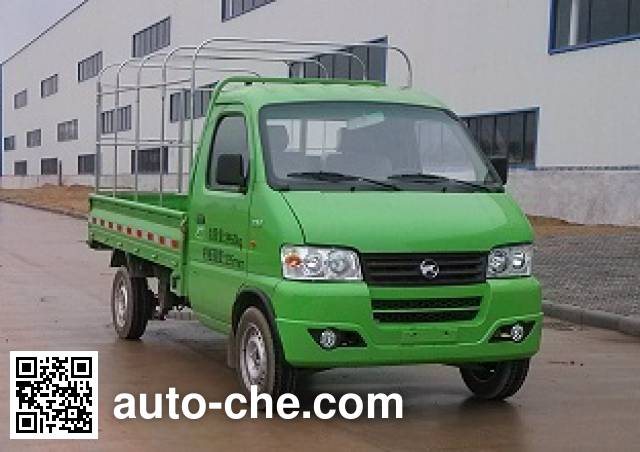 Электрический грузовик с решетчатым тент-каркасом Huanqiu GZQ5021CCYBEV