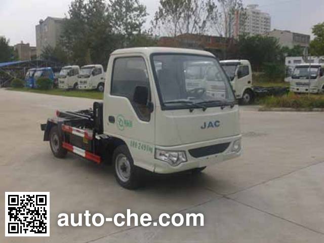 Электрический мусоровоз мультилифт Huatong HCQ5022ZXXHVE