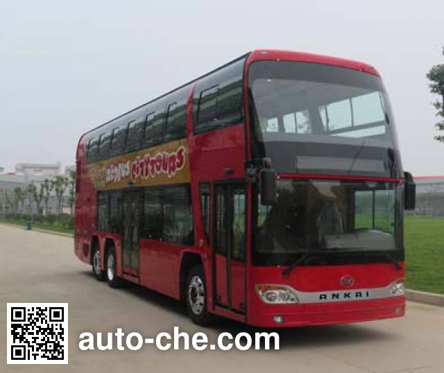 Электрический двухэтажный городской автобус Ankai HFF6120GS03EV