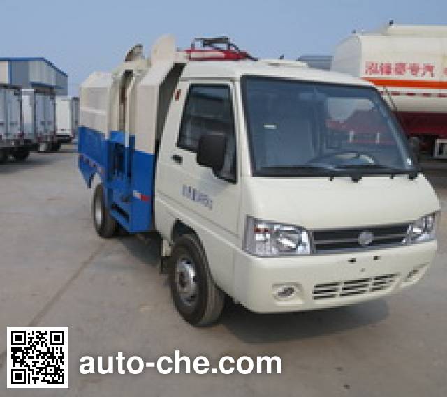 Электрический мусоровоз с механизмом самопогрузки Hongfengtai HFT5030ZZZBEV01