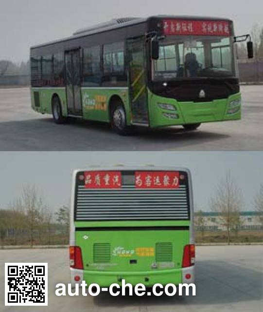 Huanghe гибридный городской автобус с подзарядкой от электросети JK6109GHEVN52
