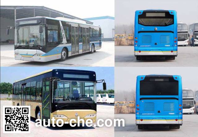 Huanghe гибридный городской автобус с подзарядкой от электросети JK6129GHEVN52