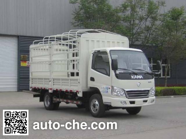 Электрический грузовик с решетчатым тент-каркасом Kama KMC5041CCYEV28D
