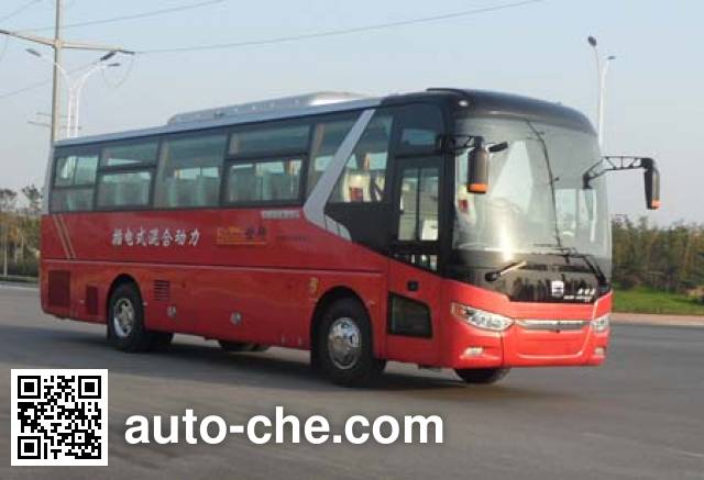 Гибридный автобус с подзарядкой от электросети Zhongtong LCK6108PHEVA