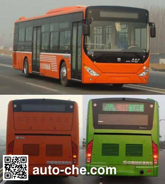 Zhongtong гибридный городской автобус с подзарядкой от электросети LCK6119PHEVNG