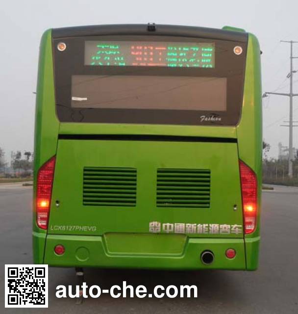 Zhongtong гибридный городской автобус с подзарядкой от электросети LCK6127PHEVG