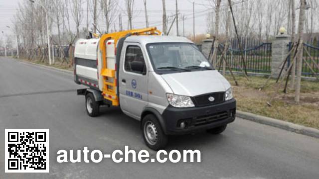 Электрический мусоровоз с механизмом самопогрузки Qingyuan QY5030ZZZBEVYL