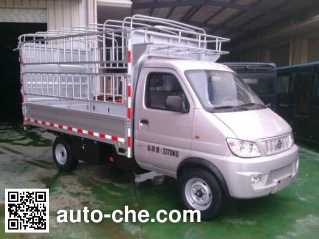 Электрический грузовик с решетчатым тент-каркасом Yangtse WG5036CCYBEV