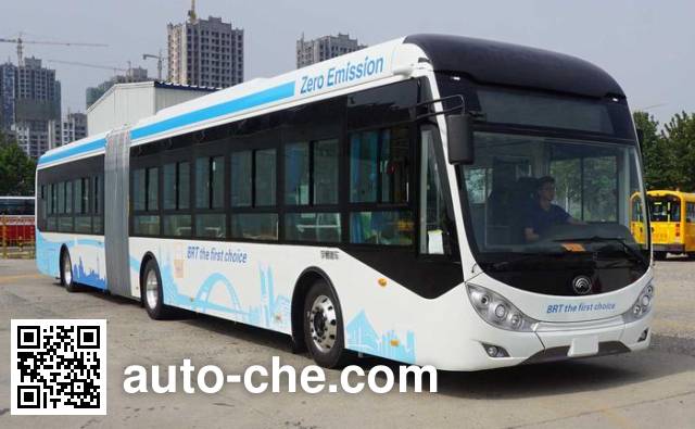 Электрический сочлененный городской автобус Yutong ZK6180BEVG1